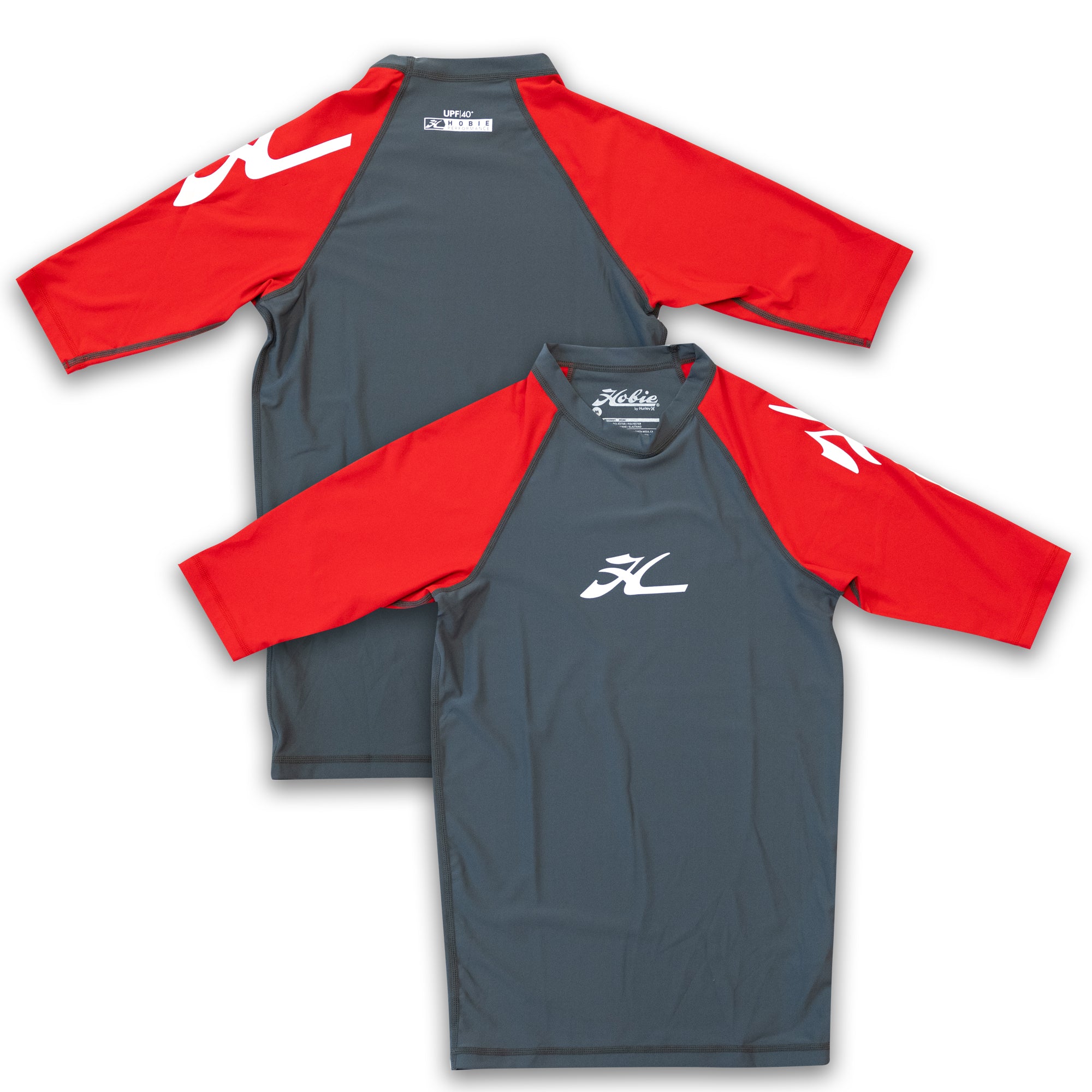 Hobie Flying H Rashie Red/Grey sku: