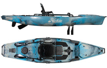 Load image into Gallery viewer, Hobie Fishing Kayak Pro Angler 14 180 Glacier Camo Top and Side View
sku:85261019-22