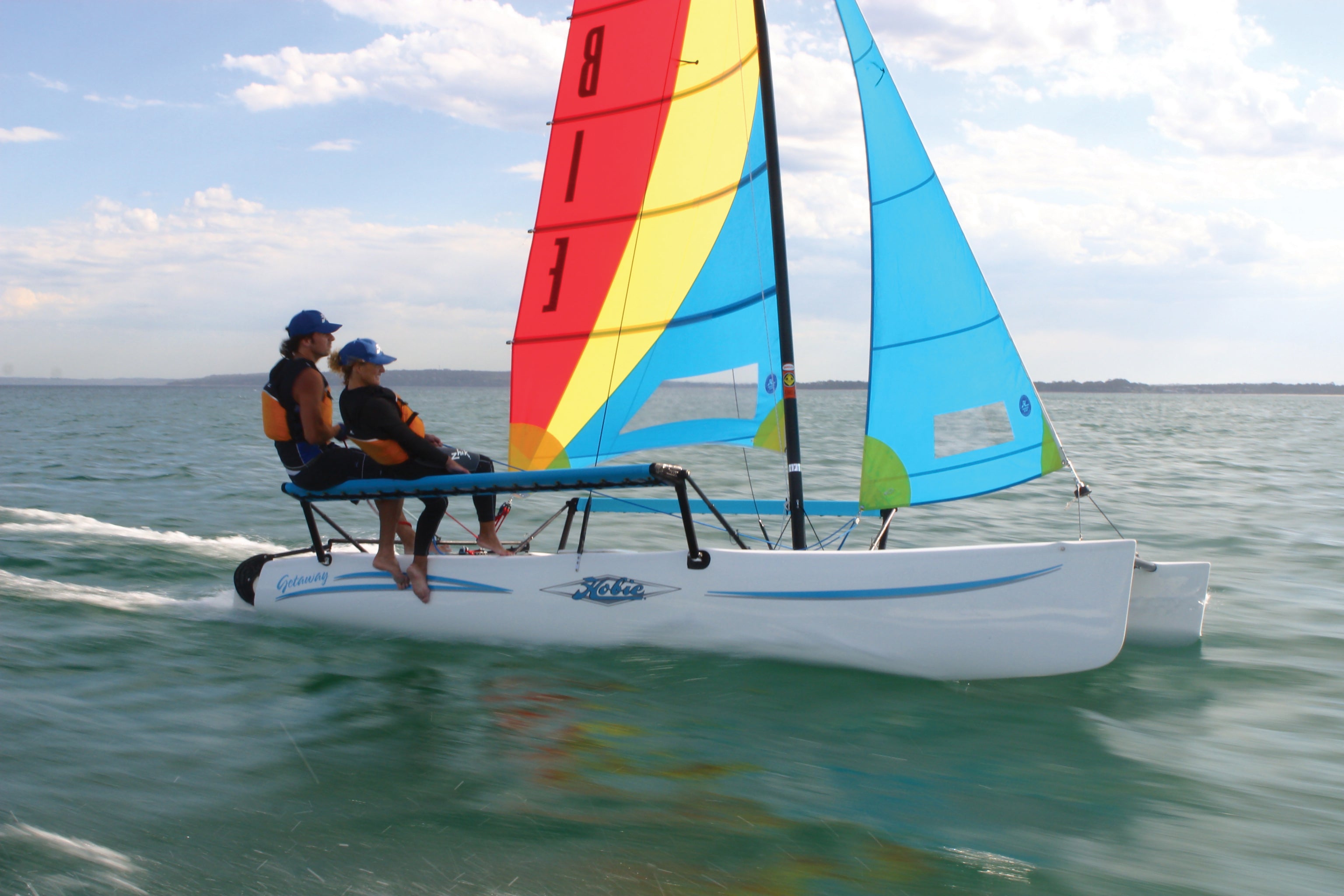 Hobie Getaway Wing Covers Turquoise Mesh sku: