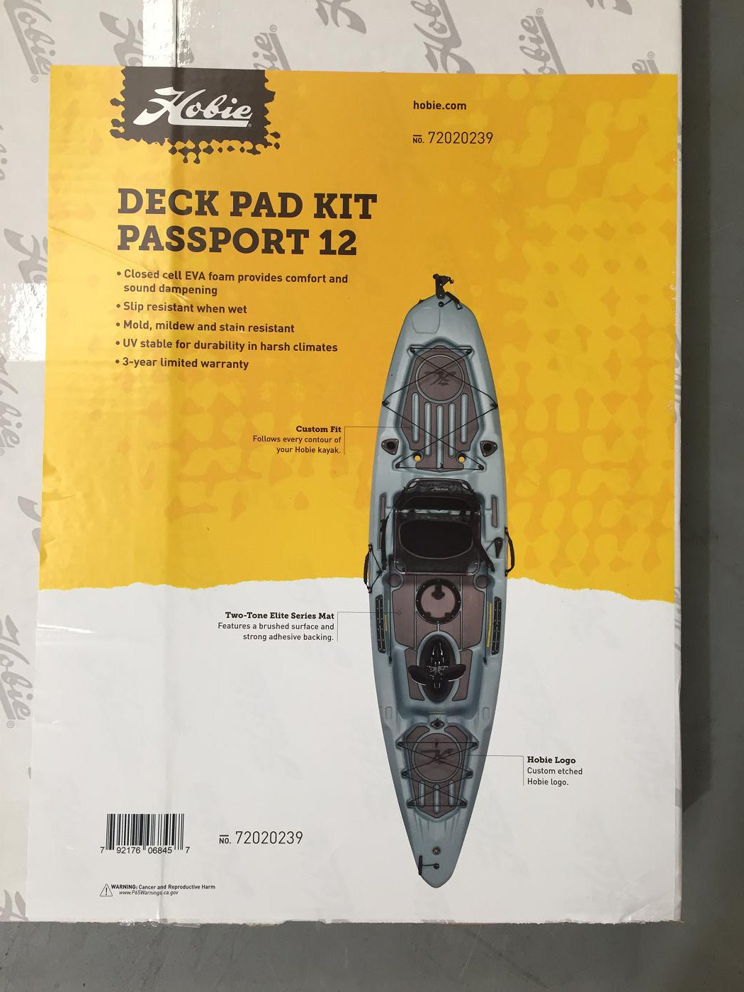 Deck Pad Mat Kits for Passport 12, Complete sku: