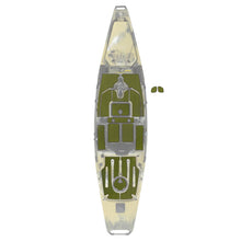 Load image into Gallery viewer, Hobie Kayak Pa 14 Deck Pad Kit Interior Green Espresso
sku:72020244