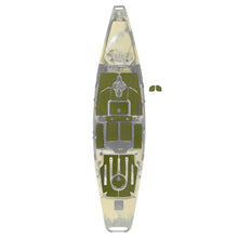 Load image into Gallery viewer, Hobie Kayak Pa 14 Deck Pad Kit Interior Green Espresso
sku:72020244
