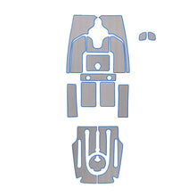 Load image into Gallery viewer, Hobie Kayak Pa 14 Deck Pad Kit Interior Titanium Blue No-hull
sku:72020244