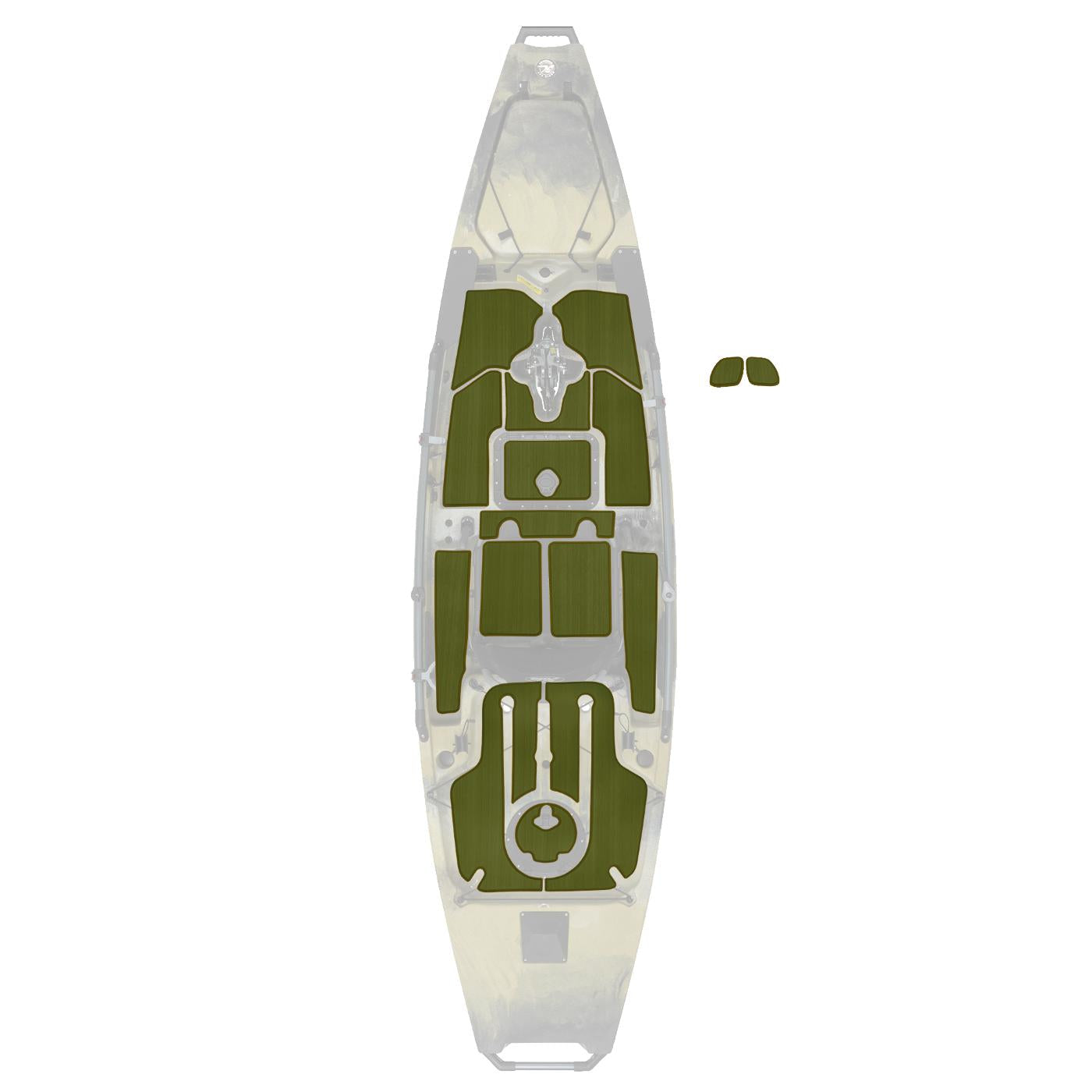Deck Pad Mat Kits for Pro Angler 12, Interior Only sku: