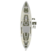 Load image into Gallery viewer, Hobie Kayak Mat Kit Outback Green_Espresso With Camo Hull
sku:72020256