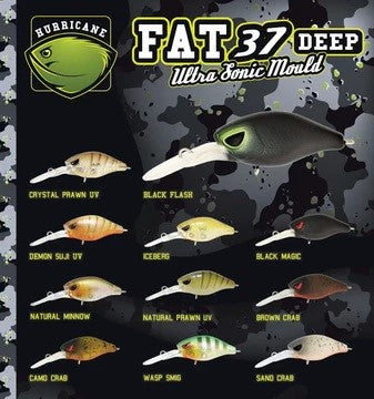 Hurricane Lure Fat 37 Deep sku: