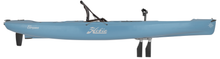 Load image into Gallery viewer, Hobie Compass Kayak Slate Blue with Kick-Up Fins Top and Side View
sku:81712230-22