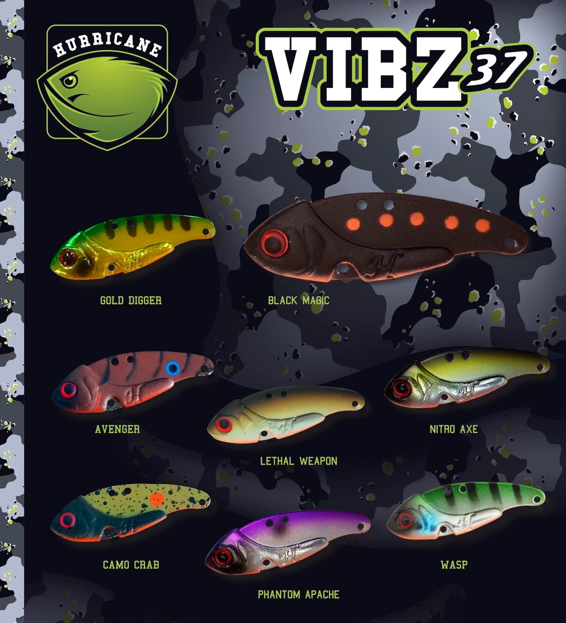 Hurricane Lure Vibz 37 sku:
