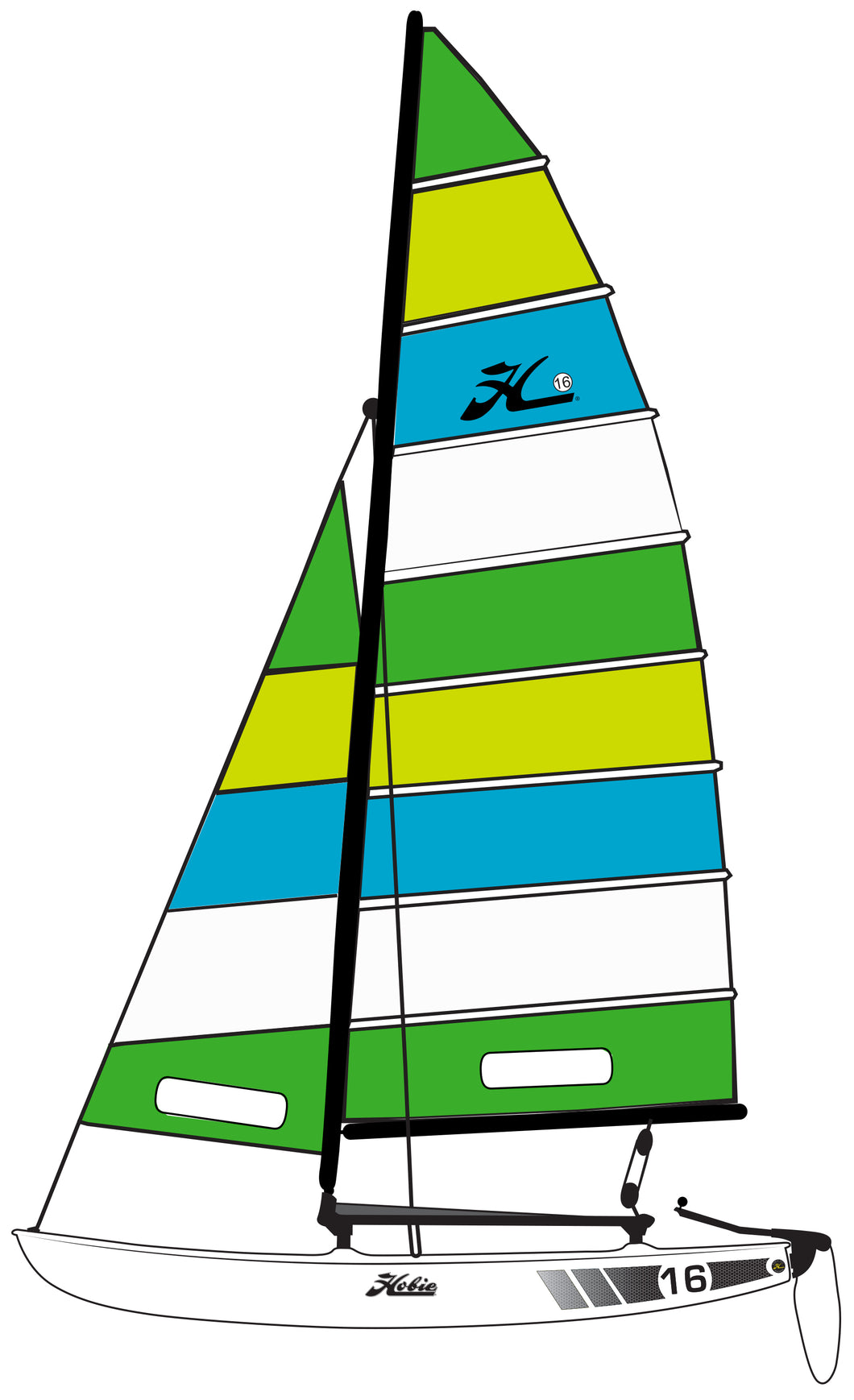 Hobie 16 Sailboat sku:CATH16-W2021