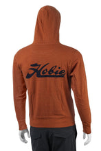 Load image into Gallery viewer, Hobie Burnt Orange Pull Over Hoodie Script Logo Back
sku:65121