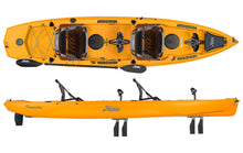 Load image into Gallery viewer, Hobie Kayak Compass Duo Studio 3 Quarters Papaya Orange
sku:81912220-24