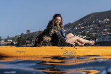 Load image into Gallery viewer, A woman and her dog enjoy the Hobie Compass Kayak out on the water
sku:81712230-22