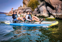 Load image into Gallery viewer, Hobie Mirage iTrek Fiesta Inflatable Kayak On The Water
sku:87810051-22