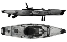 Load image into Gallery viewer, Hobie Fishing Kayak Pro Angler 14 180 Dune Camo Top and Side View
sku:85261019-22