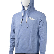 Load image into Gallery viewer, Hobie Sky Blue Pull Over Hoodie Script Logo Front
sku:65211