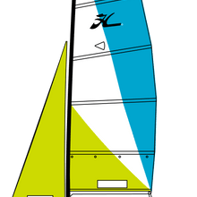 Load image into Gallery viewer, Hobie T1 Catamaran - Rotomoulded Sailboat
sku:HT1