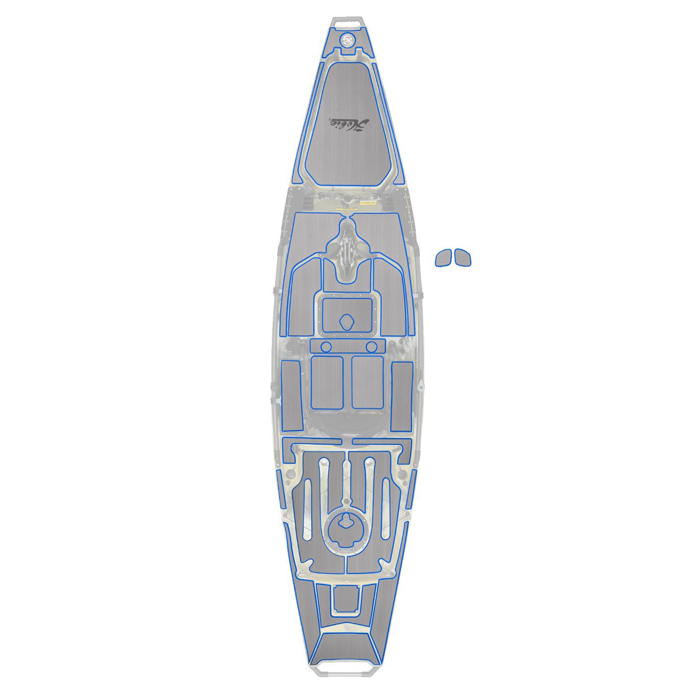 Deck Pad Mat Kits for Pro Angler 14 180, Complete sku: