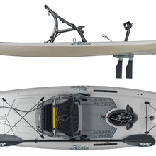 Hobie Lynx Ivory Dune Top and Side View | SKU: 27100035-23