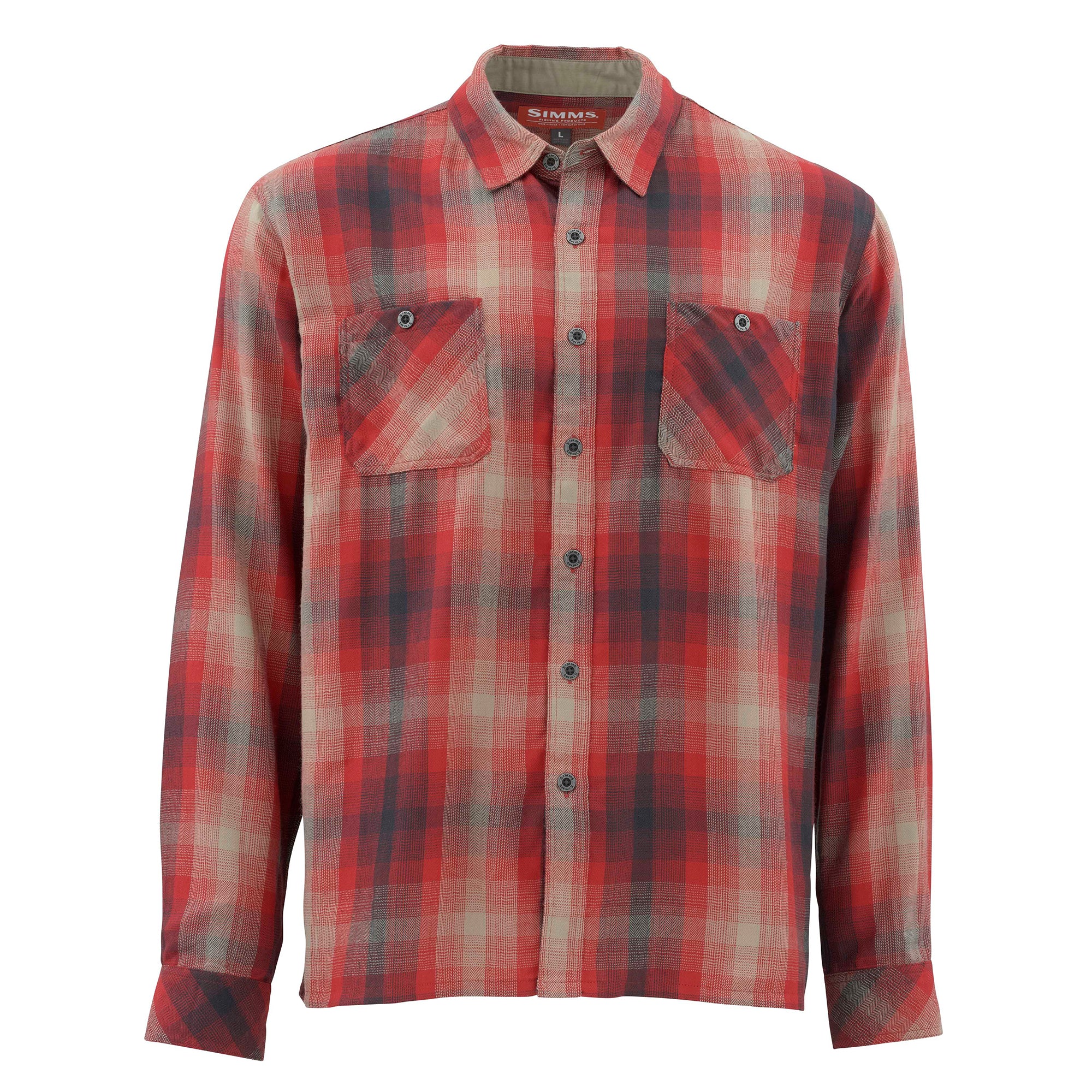 Simms Black's Ford LS Flannel Shirt sku: