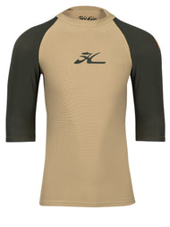 Short Sleeved Surf Rashie, Flying H Bamboo 
