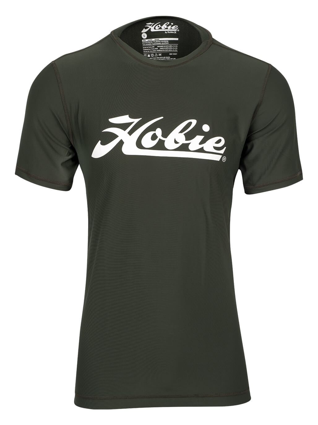 Short Sleeved Surf Rashie, Green | SKU: HRG00503HRXL