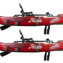 Hobie Pro Angler 12 MirageDrive360XR Side View Campfire Red Camo | SKU: 27100110-24