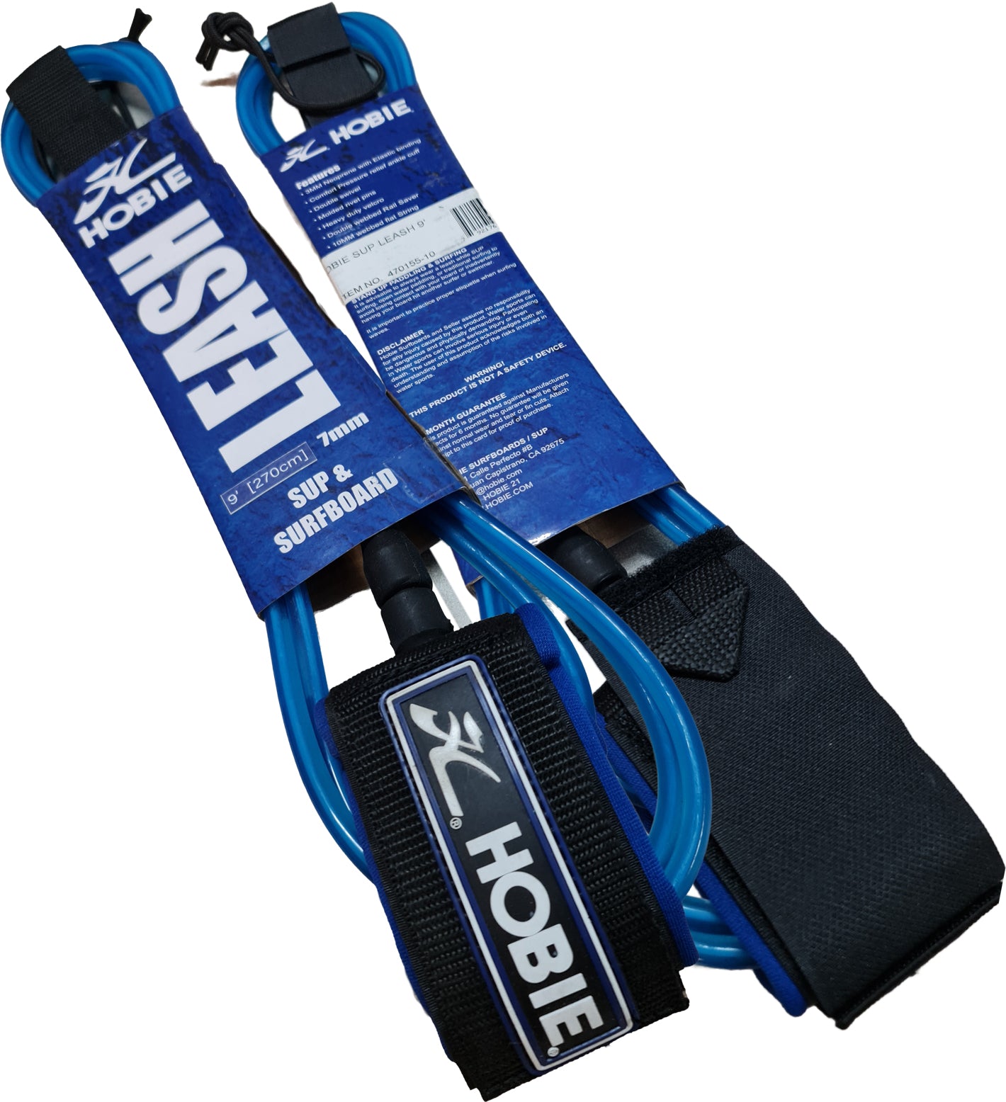 Hobie SUP Leash, 9 foot | SKU: 470155-10