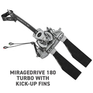 MirageDrive 180 with Kick-Up Fins v2, Turbo 