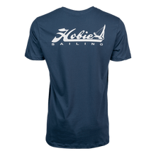 Load image into Gallery viewer, Hobie Sailing Tee, Short-Sleeve back Light Navy
 sku:66034