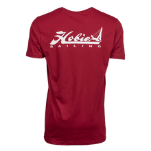 Load image into Gallery viewer, Hobie Sailing Tee, Short-Sleeve back Pomegranate
 sku:66034
