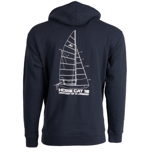 Anatomy of a Legend, Full-Zip Hoodie back | SKU: 27500119