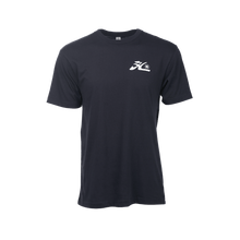 Load image into Gallery viewer, Anatomy of a Legend Tee, Short-Sleeve front, Heathered Navy
 sku:65422