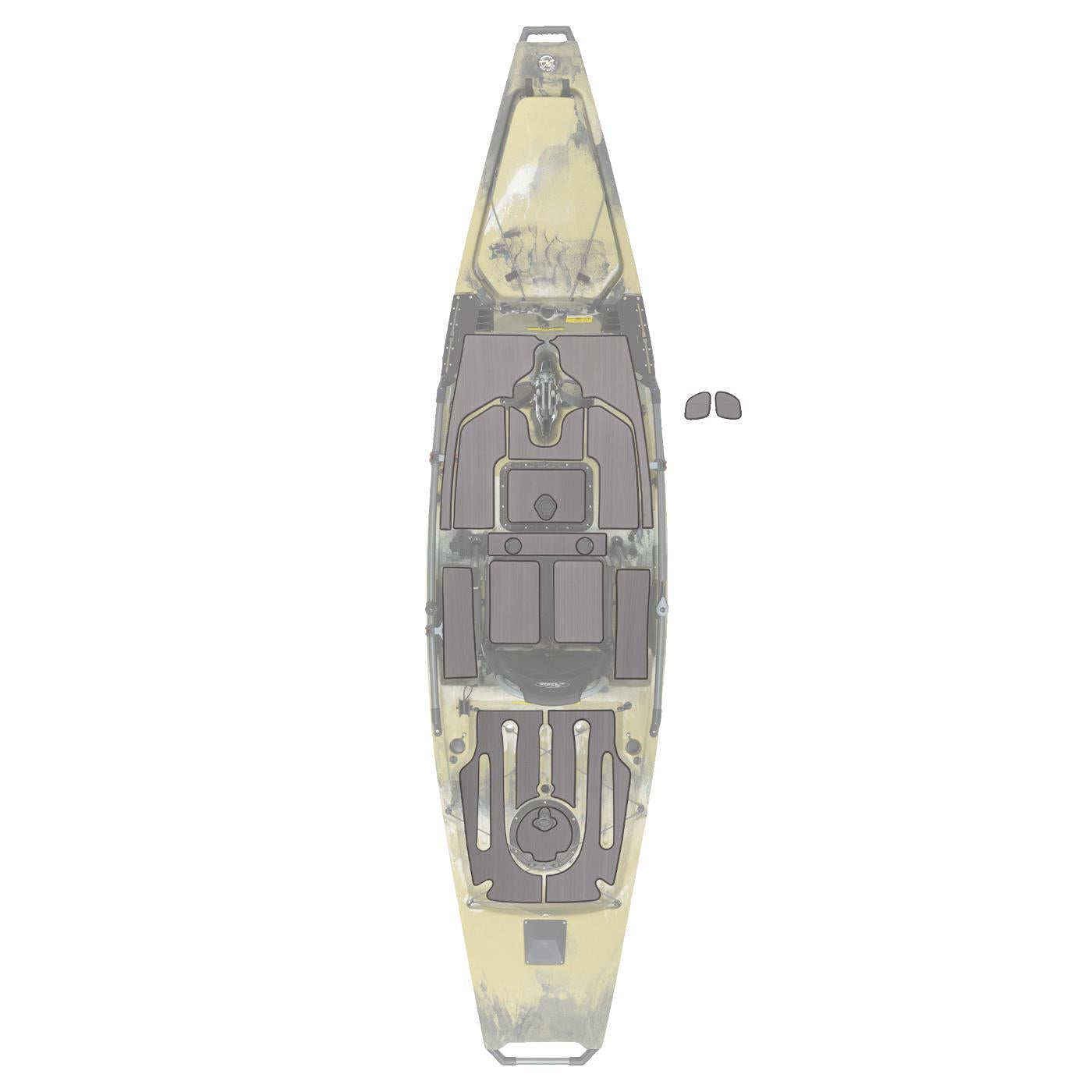 Hobie Kayak Pa 14 Deck Pad Kit Interior Grey Charcoal sku: