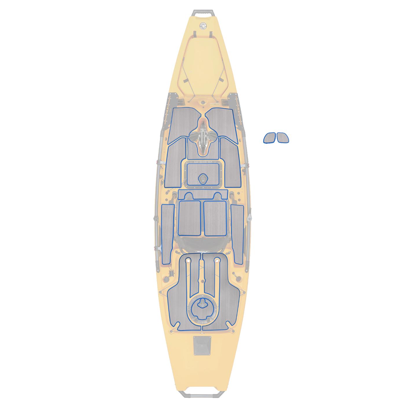 Deck Pad Mat Kits for Pro Angler 12, Interior Only sku: