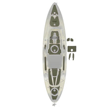 Load image into Gallery viewer, Hobie Kayak Mat Kit Outback Green_Espresso With Camo Hull
 sku:72020256