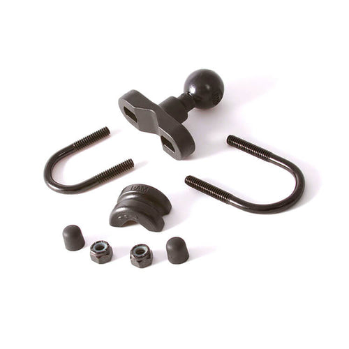 Hobie RAM U-Bolt Rail Base with 1-inch ball