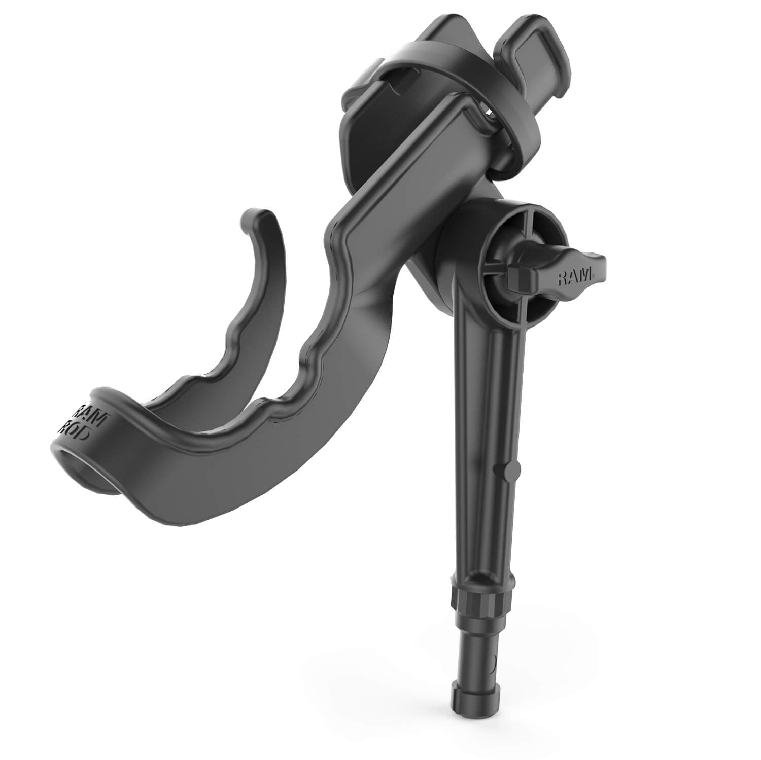 RAM Rod Holder with 6-inch Spline Post – Totally Immersed Watersports
