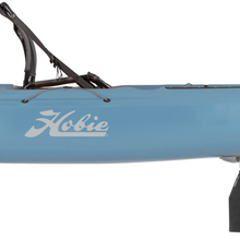 Hobie Compass Kayak Slate Blue with Kick-Up Fins Top and Side View | SKU: 81712230-22