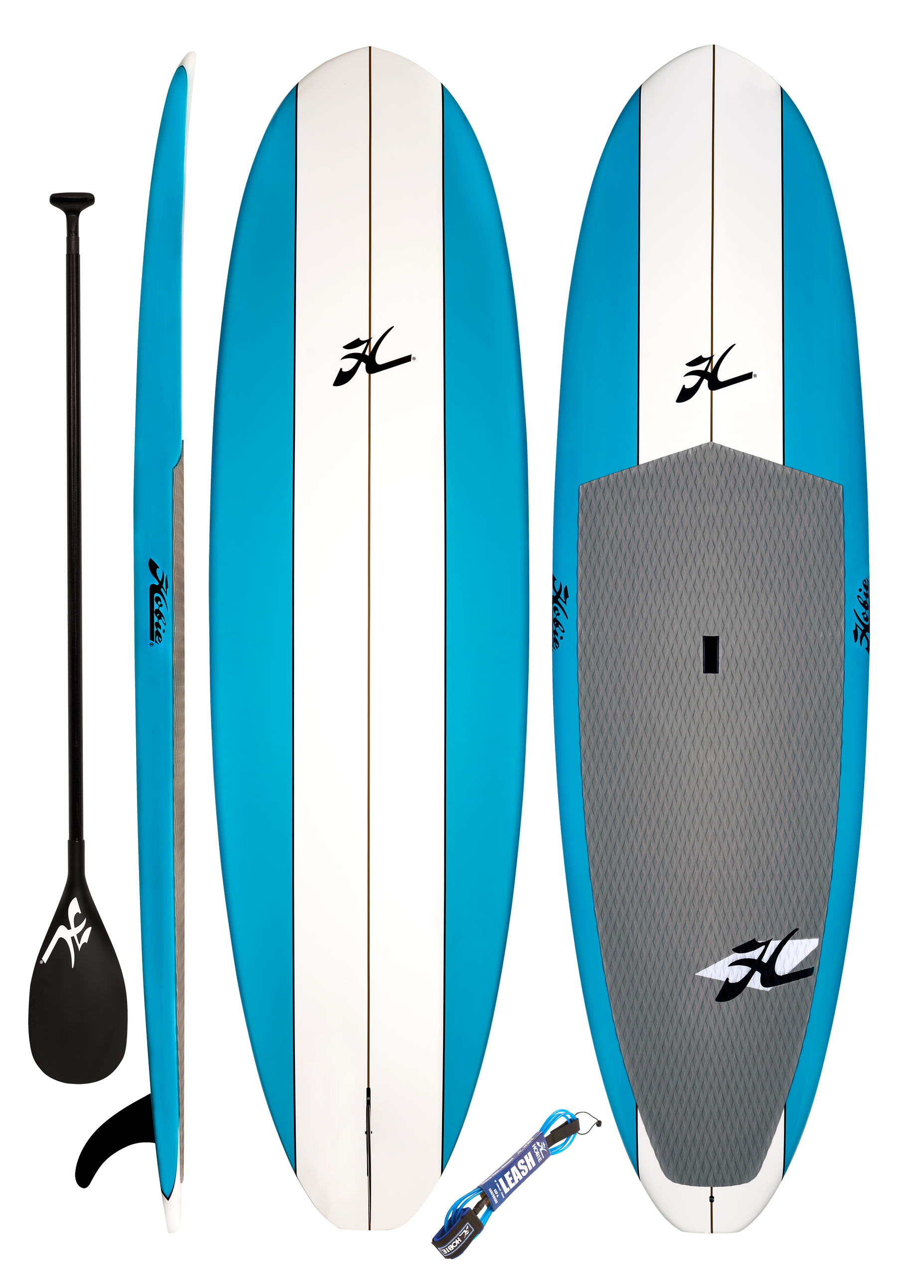Hobie Heritage SUP Package with paddle and leash | SKU: 10457310-PK