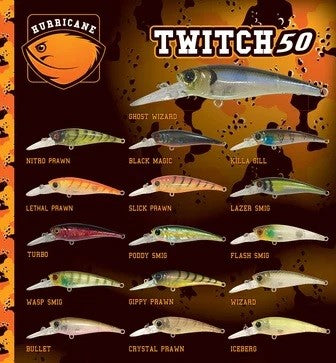 Hurricane Lure Twitch 50 | SKU: HL-T50D14