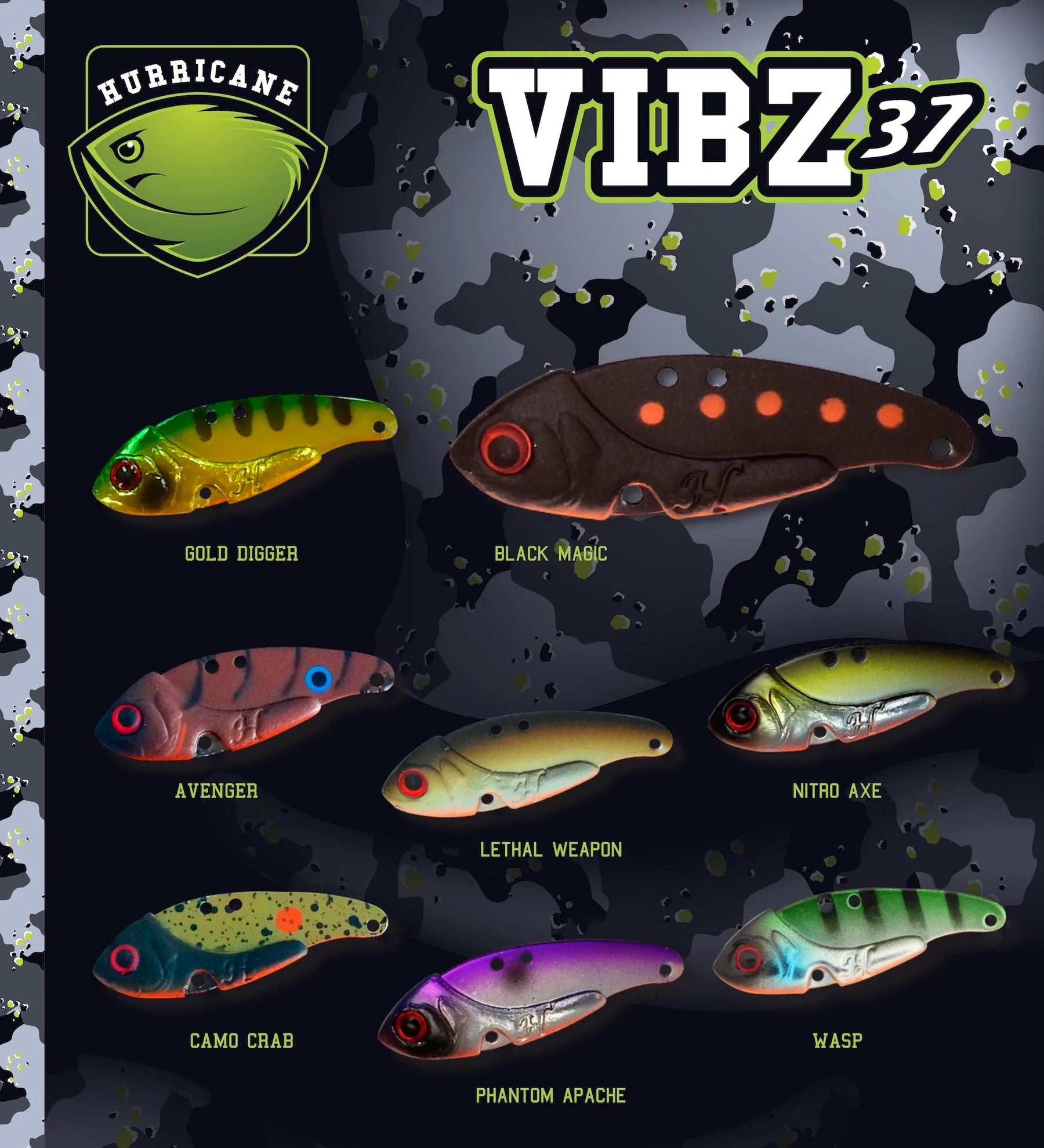 Hurricane Lure Vibz 37 | SKU: HL-V3708