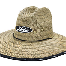 Load image into Gallery viewer, Wide Brim Lifeguard Hat with Chin Strap, Straw
 sku:HOBIE-HAT