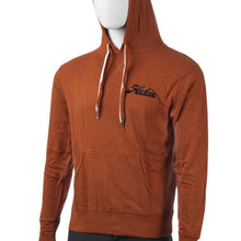 Load image into Gallery viewer, Hobie Burnt Orange Pull Over Hoodie Script Logo Front
 sku:65121