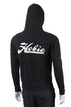 Load image into Gallery viewer, Hobie Charcoal Pull Over Hoodie Script Logo Back
 sku:65091