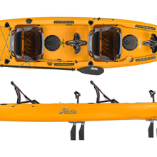 Hobie Kayak Compass Duo Studio 3 Quarters Papaya Orange | SKU: 81912220-24
