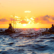 2 Anglers Kayak Fishing out of Hobie Kayaks at Sunset | SKU: 85261019-22