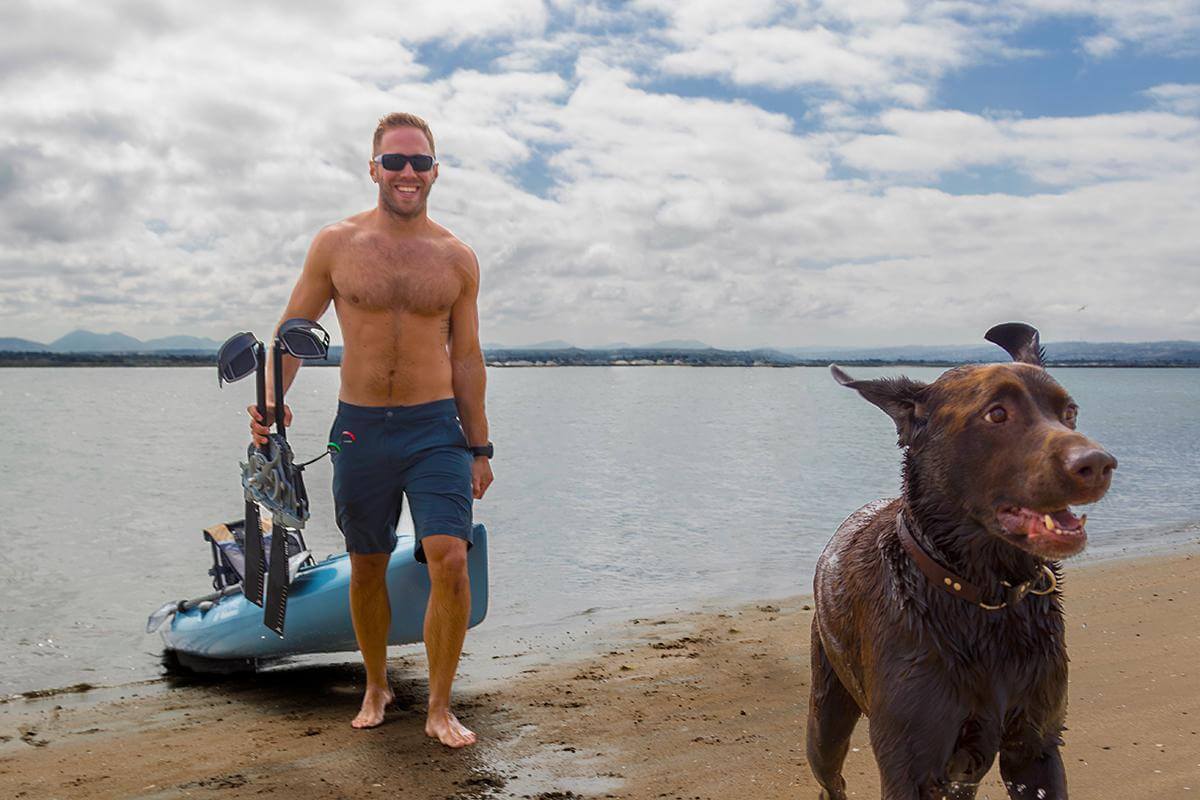Hobie Kayak Revolution 13 Action Dog Beach Carry sku: