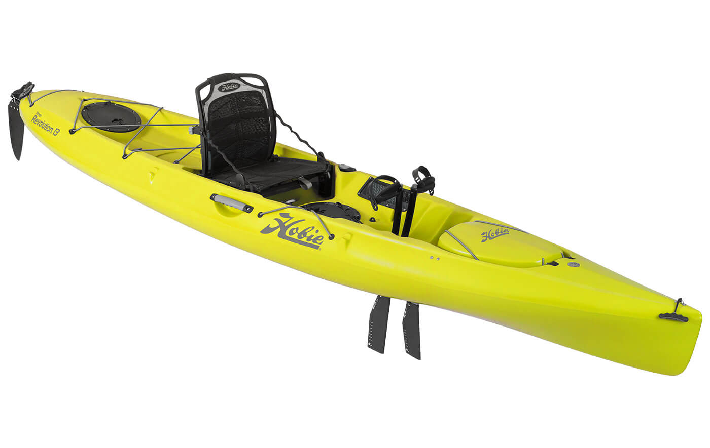 Hobie Revolution 13 Papaya Orange 3 Quarters | SKU: 80093339-22