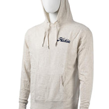 Load image into Gallery viewer, Hobie Oatmeal Pull Over Hoodie Script Logo Front
 sku:65111