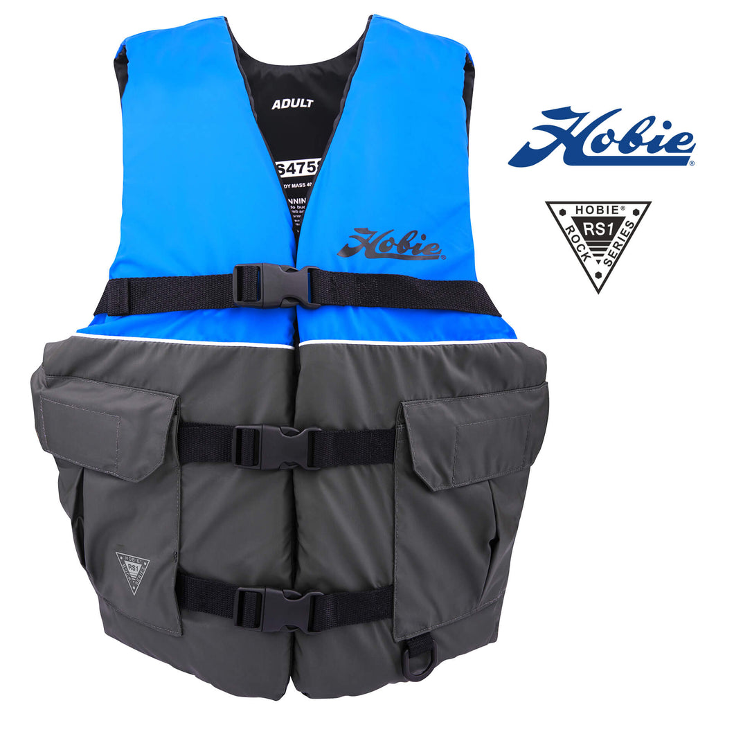 Blue Hobie Recreational / Rock Series 1 L50 PFD - Certified to Australian Standard AS4758 sku:PFD-HRS1-BLUE